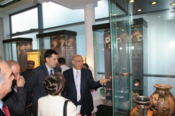 An exhibition from Greece - "Leaving a Mark on History. Treasures from Greek Museum"